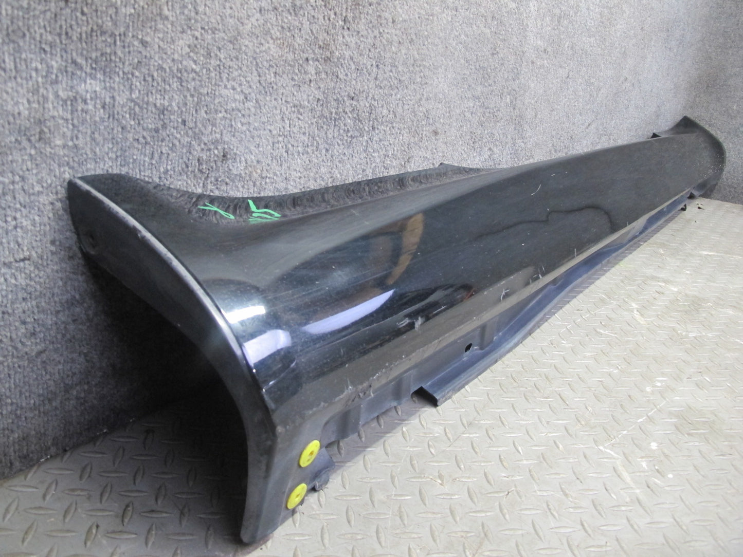 02-05 Lexus SC430 UZZ40L Set of 2 Left & Right Side Skirt Rocker Panel Black OEM
