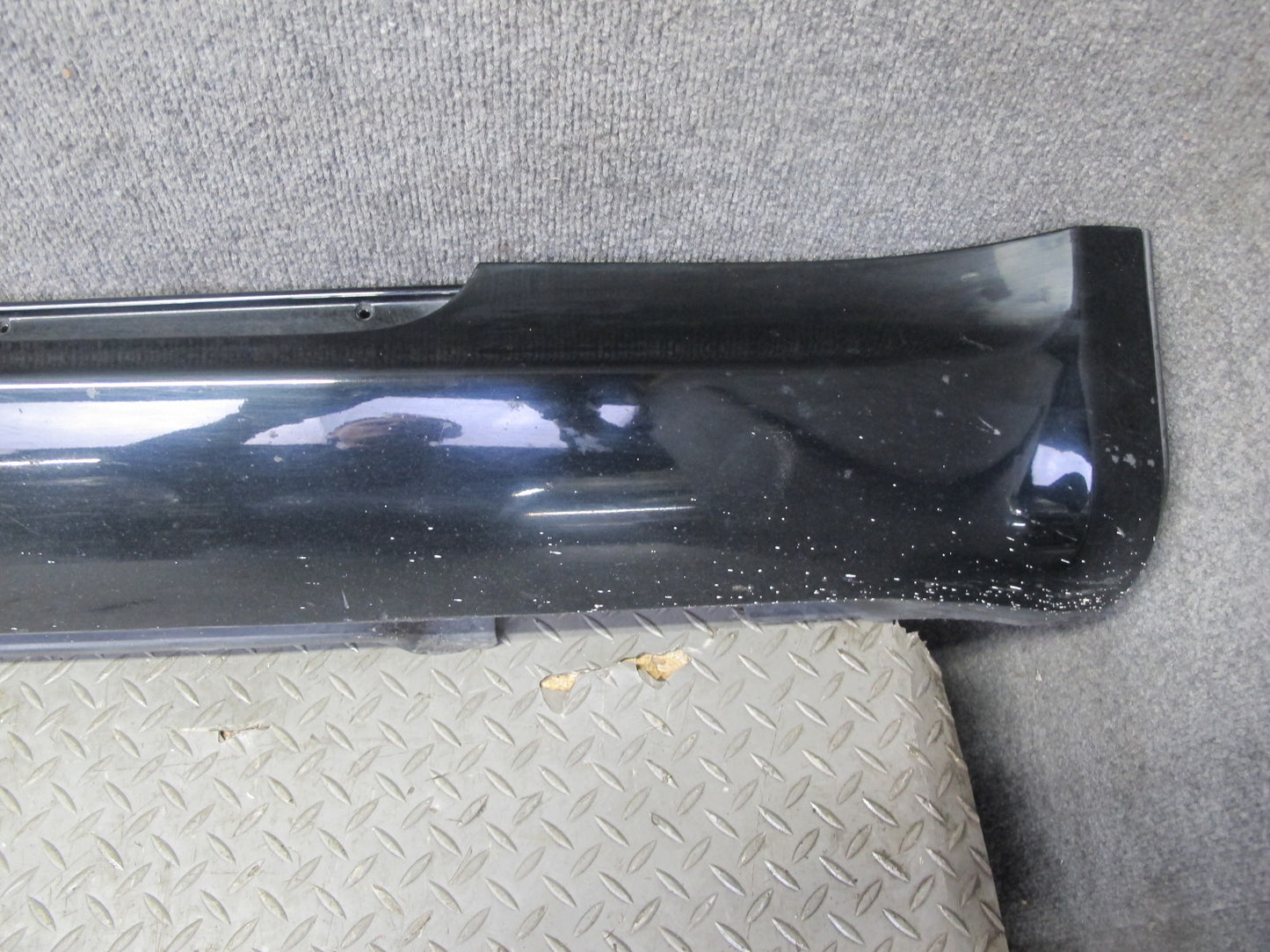 02-05 Lexus SC430 UZZ40L Set of 2 Left & Right Side Skirt Rocker Panel Black OEM