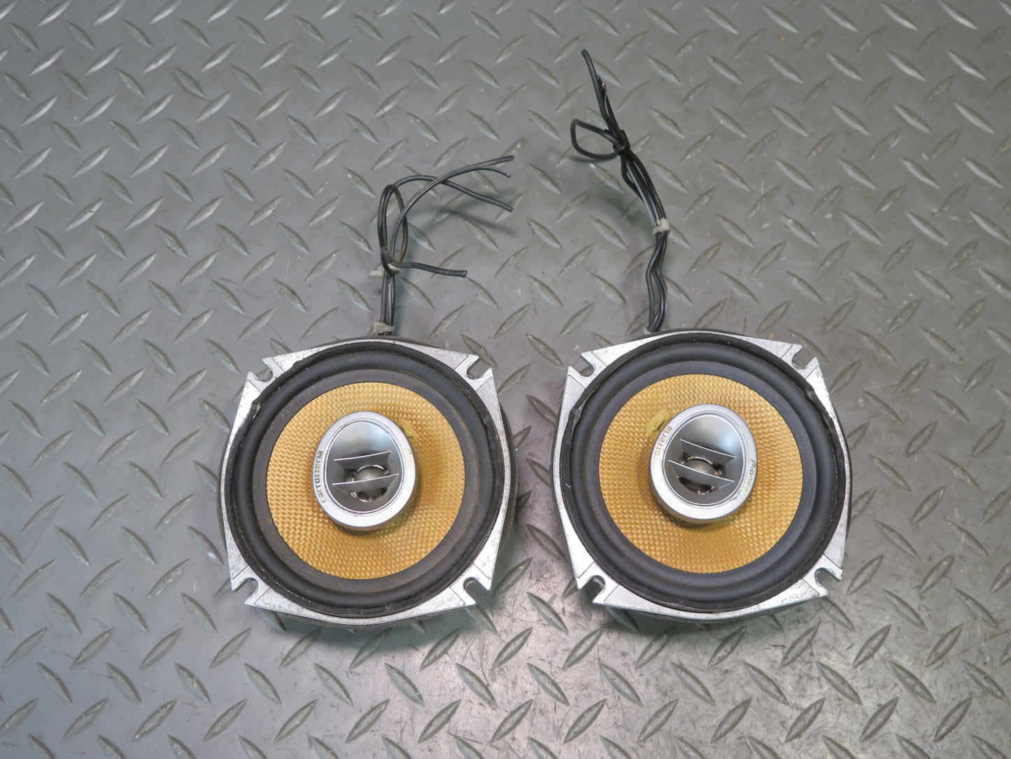 Set of 2 Pioneer Carrozzeria TS-J120A 4" 2-WAY Coaxial Speaker