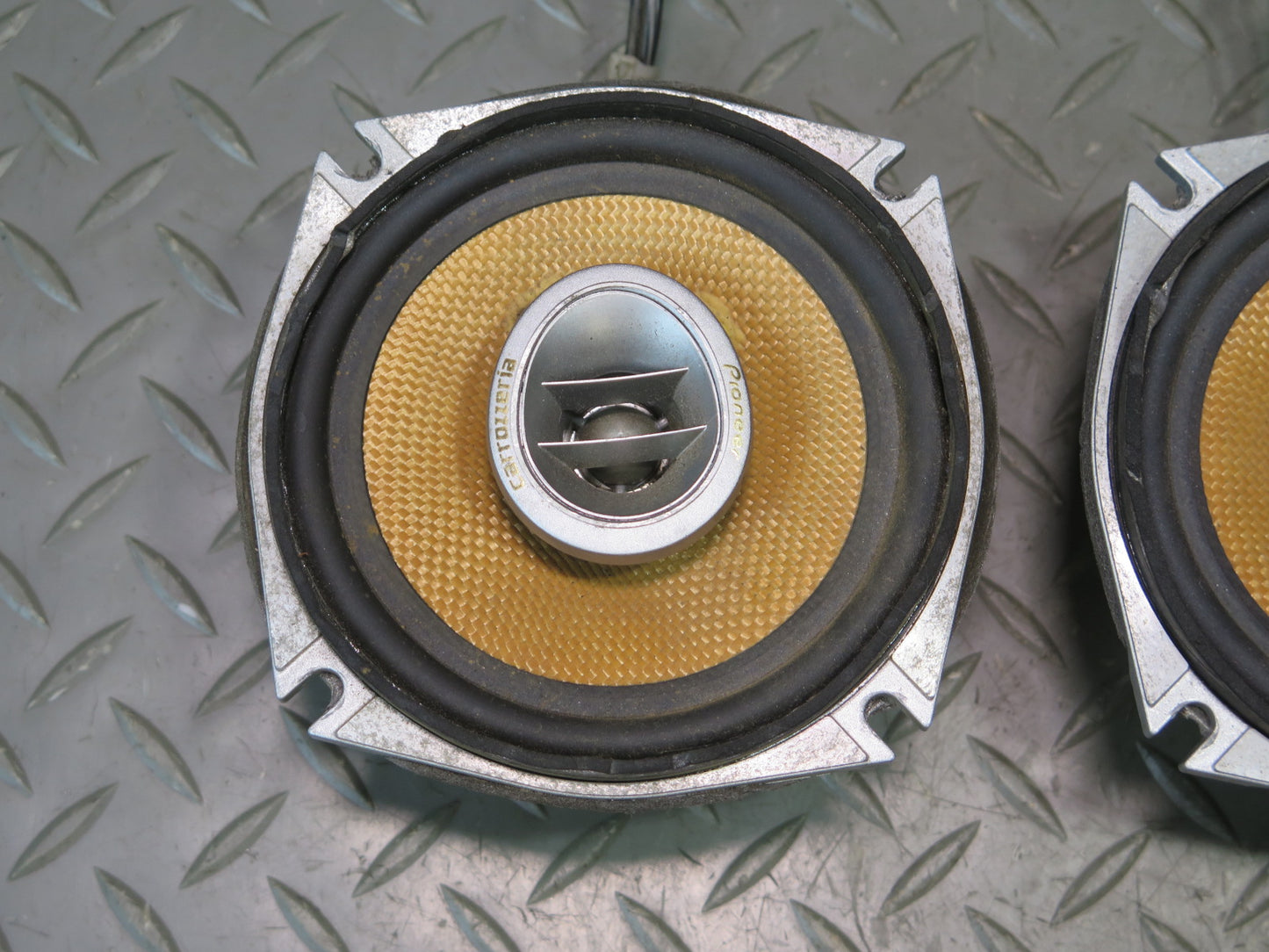 Set of 2 Pioneer Carrozzeria TS-J120A 4" 2-WAY Coaxial Speaker
