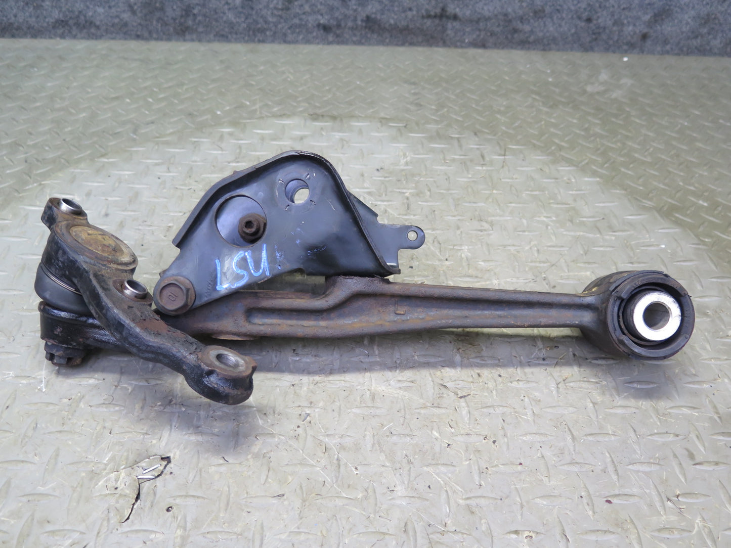 98-00 Lexus UCF20L LS400 Set of 3 Front Left Upper & Lower Control Arm OEM