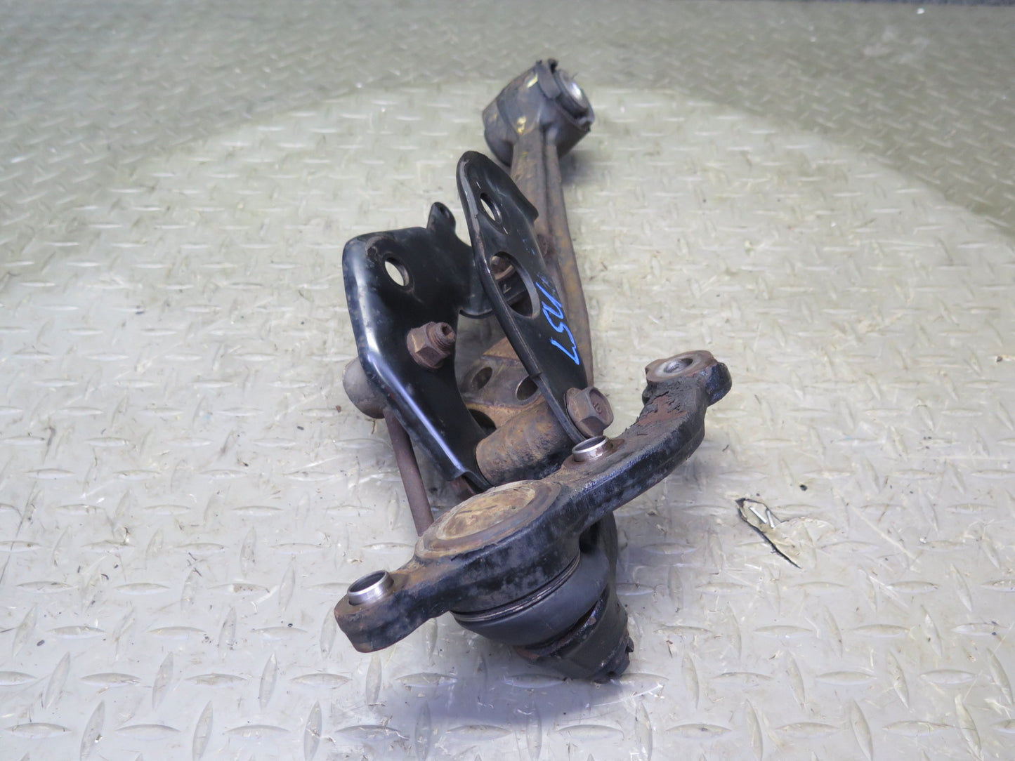 98-00 Lexus UCF20L LS400 Set of 3 Front Left Upper & Lower Control Arm OEM