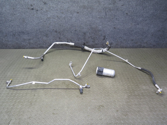 06-08 BMW E85 Z4 N52 3.0L Set of 4 A/C Air Condition Hose Pipe Line w Dryer OEM