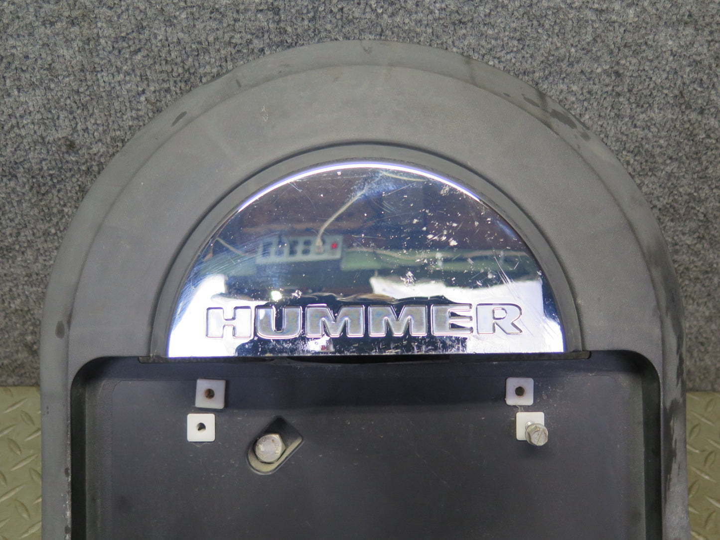 2005-2009 Hummer H2 Rear License Plate Mount Spare Tire TAG