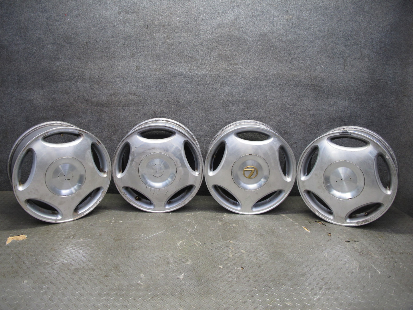 98-00 Lexus LS400 UCF20L Set of 4 Factory R16 16" Alloy Wheel Rim 16x7J ET45 OEM
