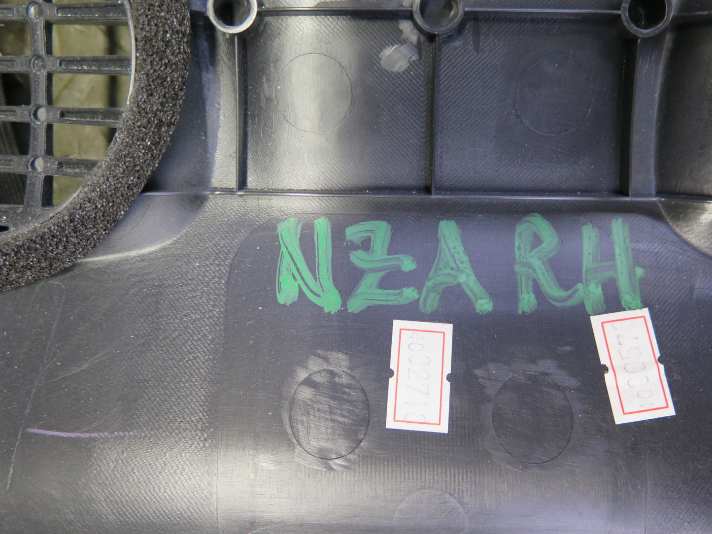 11-19 Nissan Z34 370Z Convertible Front Right Seat Back Trim Cover Panel OEM