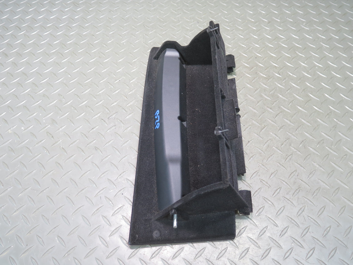 06-08 BMW E85 Z4 Dash Front Right Glove Box Compartment Storage Black OEM