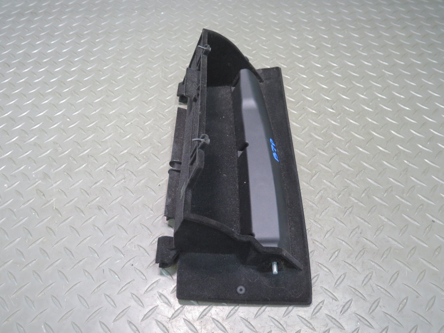06-08 BMW E85 Z4 Dash Front Right Glove Box Compartment Storage Black OEM