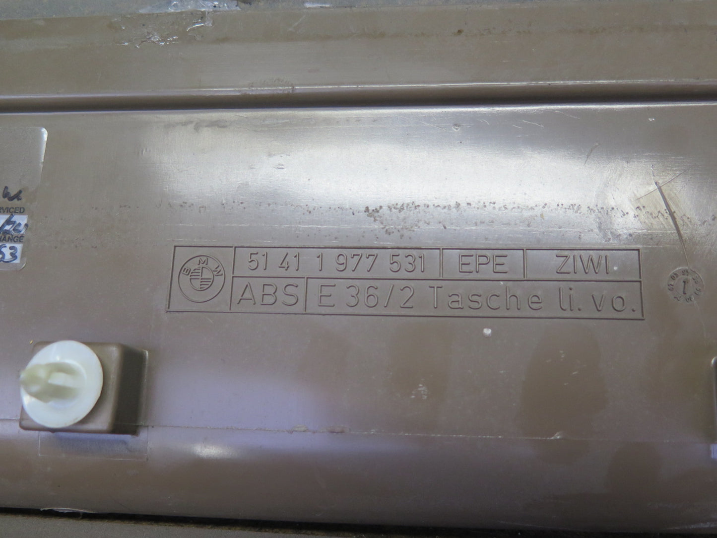 97-99 BMW E36 328ic Convert Set of 2 Door Interior Trim Cover Panel Beige OEM