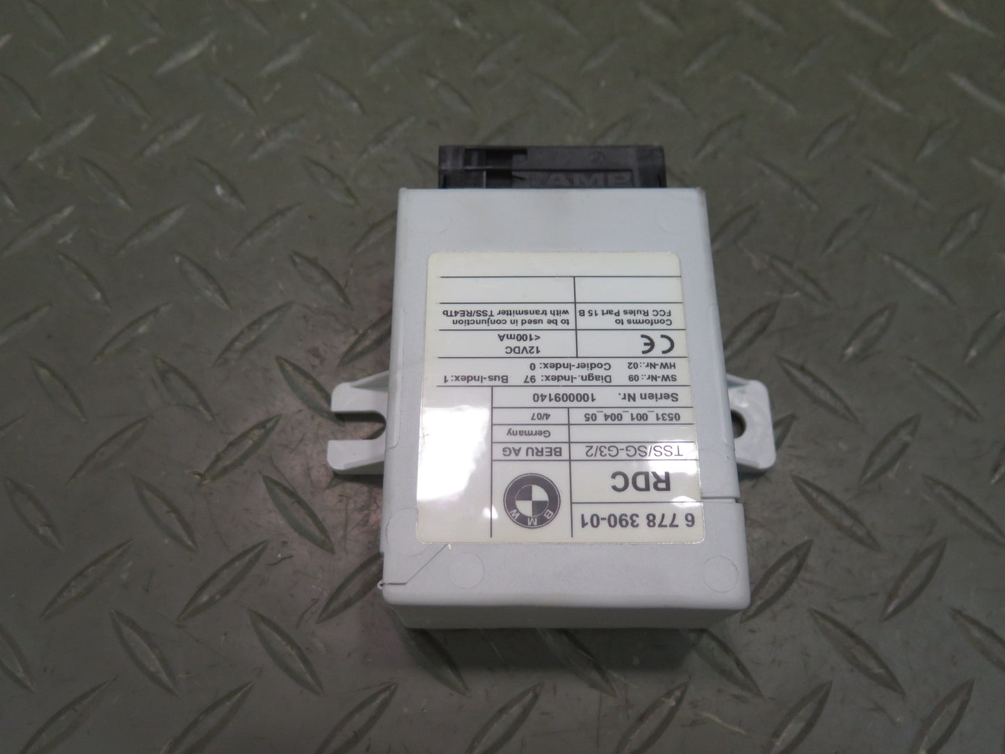 07-08 BMW E85 E86 Z4 3.0L 3.2L RDC TPMS Tire Pressure Monitor Sensor 6778390 OEM