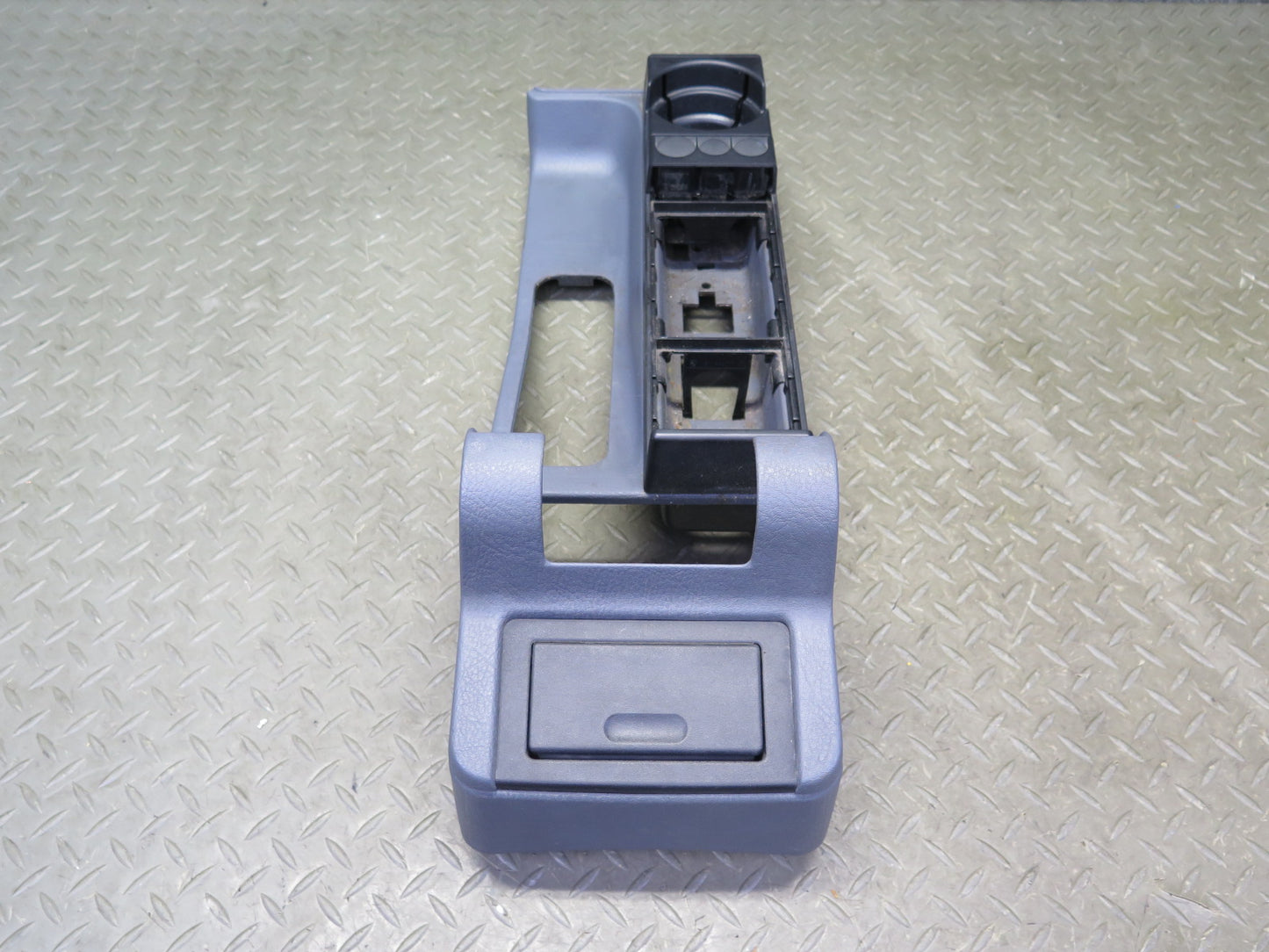 96-99 BMW E36 328iC Convertible Center Console Trim Cover Panel w CUP Holder OEM