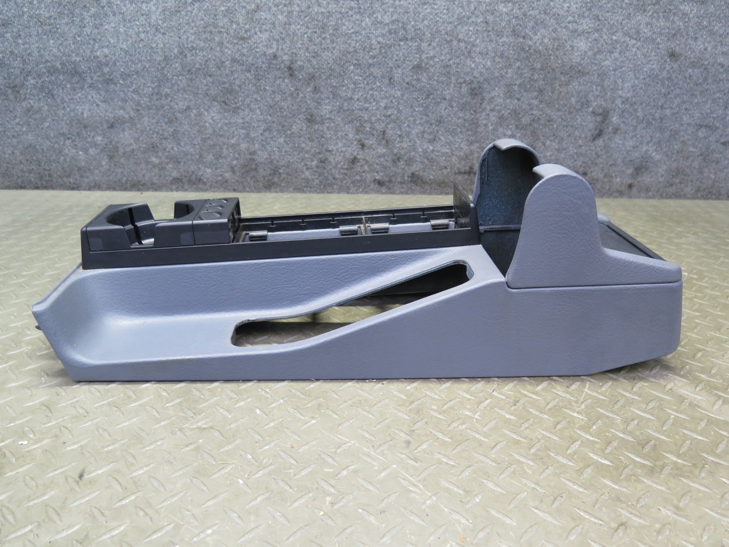 96-99 BMW E36 328iC Convertible Center Console Trim Cover Panel w CUP Holder OEM