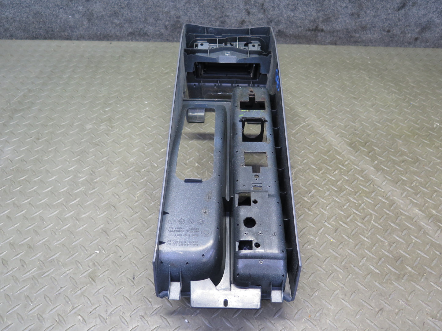 96-99 BMW E36 328iC Convertible Center Console Trim Cover Panel w CUP Holder OEM