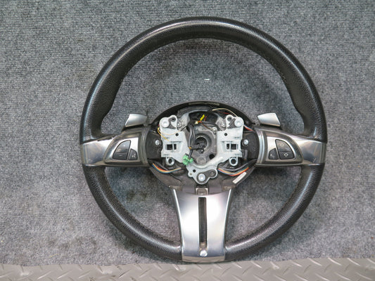 07-08 BMW E86 E85 Z4 A/T Leather Sport Multifunction Steering w Paddles OEM