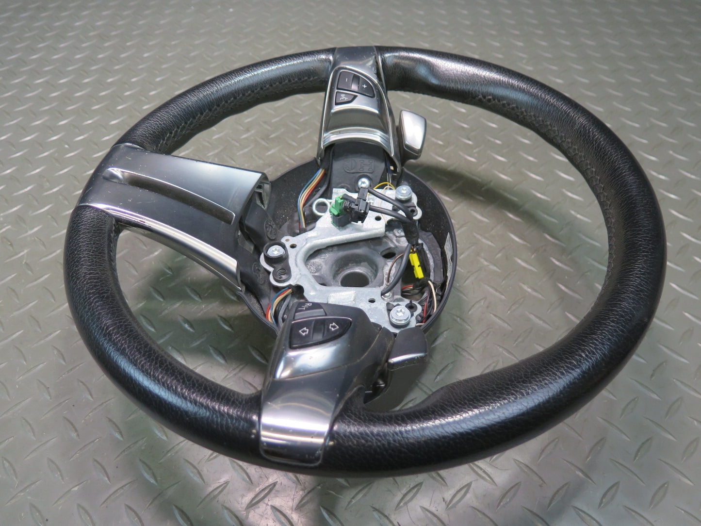 07-08 BMW E86 E85 Z4 A/T Leather Sport Multifunction Steering w Paddles OEM