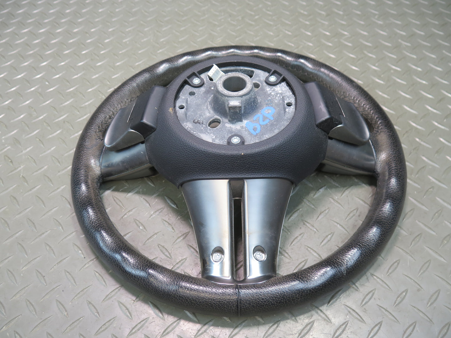 07-08 BMW E86 E85 Z4 A/T Leather Sport Multifunction Steering w Paddles OEM