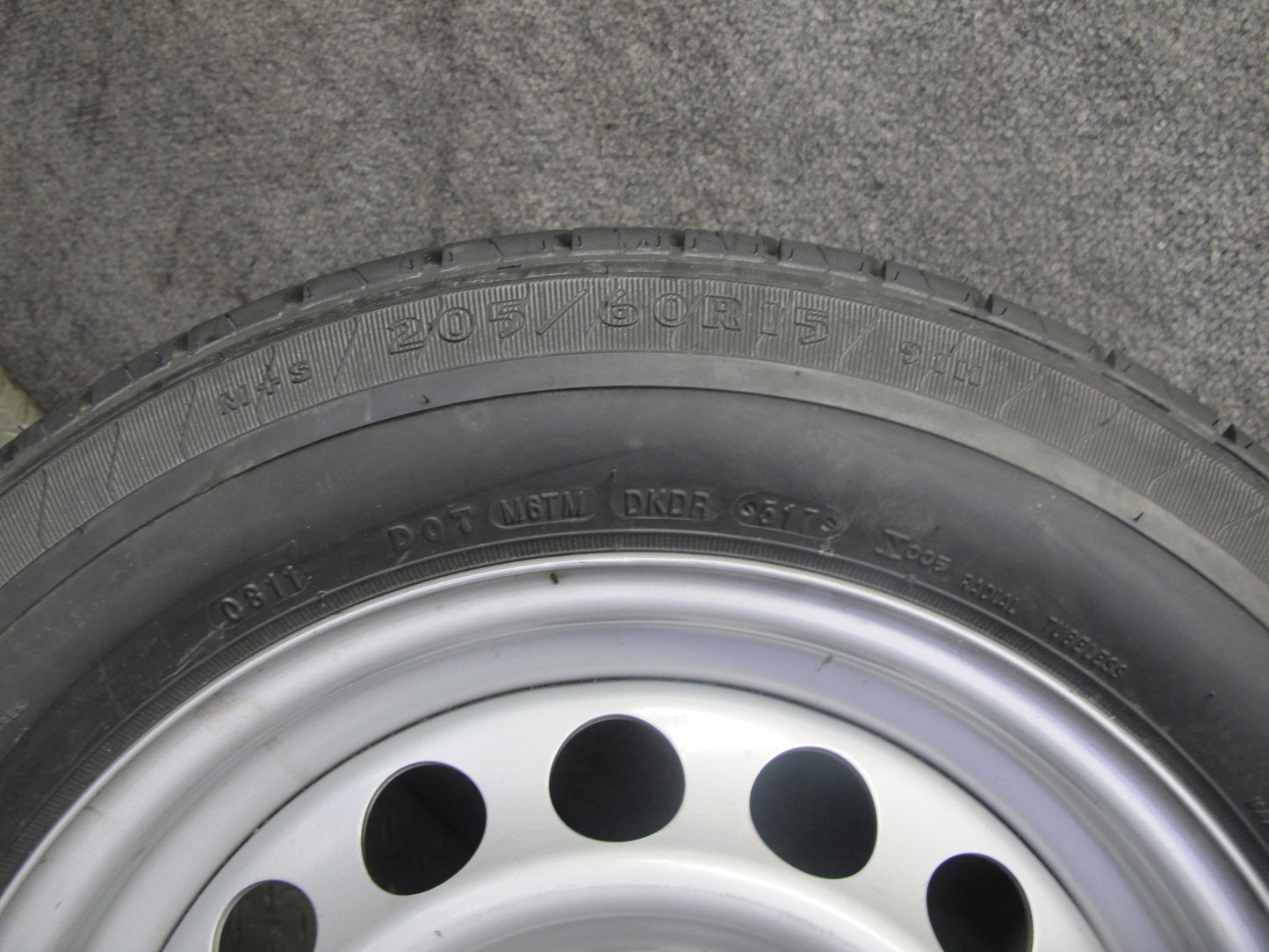 95-02 BMW E36 328ic Emergency Spare Tire R15 15" Wheel 15x6.5J ET47 1095006 OEM