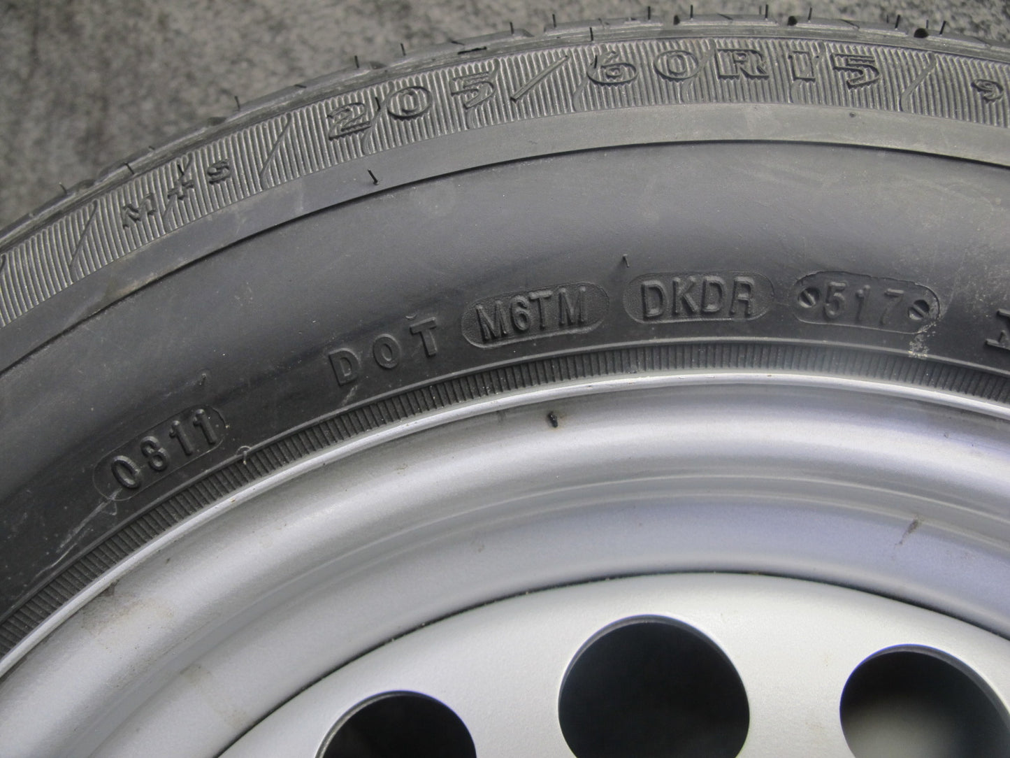 95-02 BMW E36 328ic Emergency Spare Tire R15 15" Wheel 15x6.5J ET47 1095006 OEM