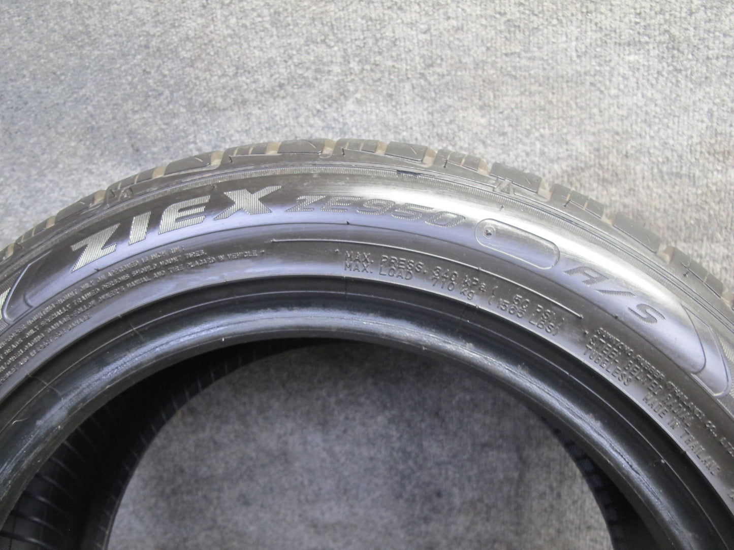 Set of 2 Falken Ziex ZE950 A/S Tire 225/50 R16 96V 3424 10/32 Tread