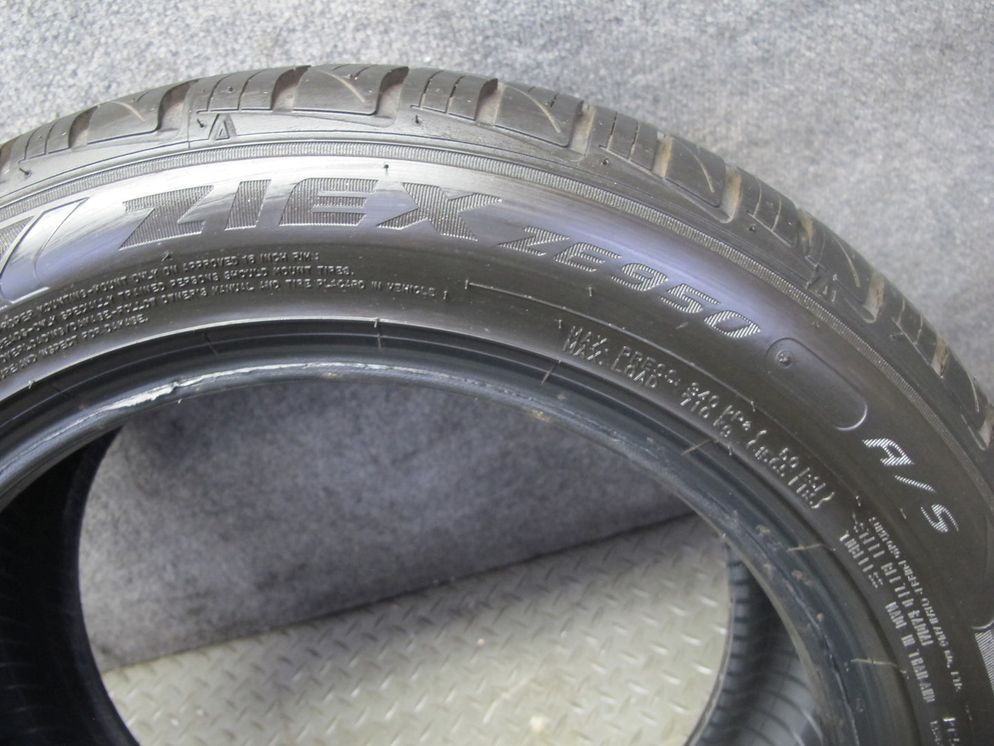 Set of 2 Falken Ziex ZE950 A/S Tire 225/50 R16 96V 3424 3524 10/32 Tread