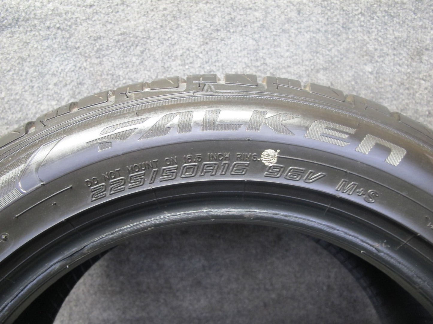 Set of 2 Falken Ziex ZE950 A/S Tire 225/50 R16 96V 3424 3524 10/32 Tread