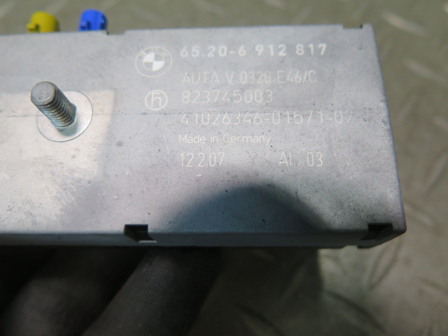 03-08 BMW E86 E85 Z4 AM FM Radio Amplifier Booster w Antenna Module Set OEM