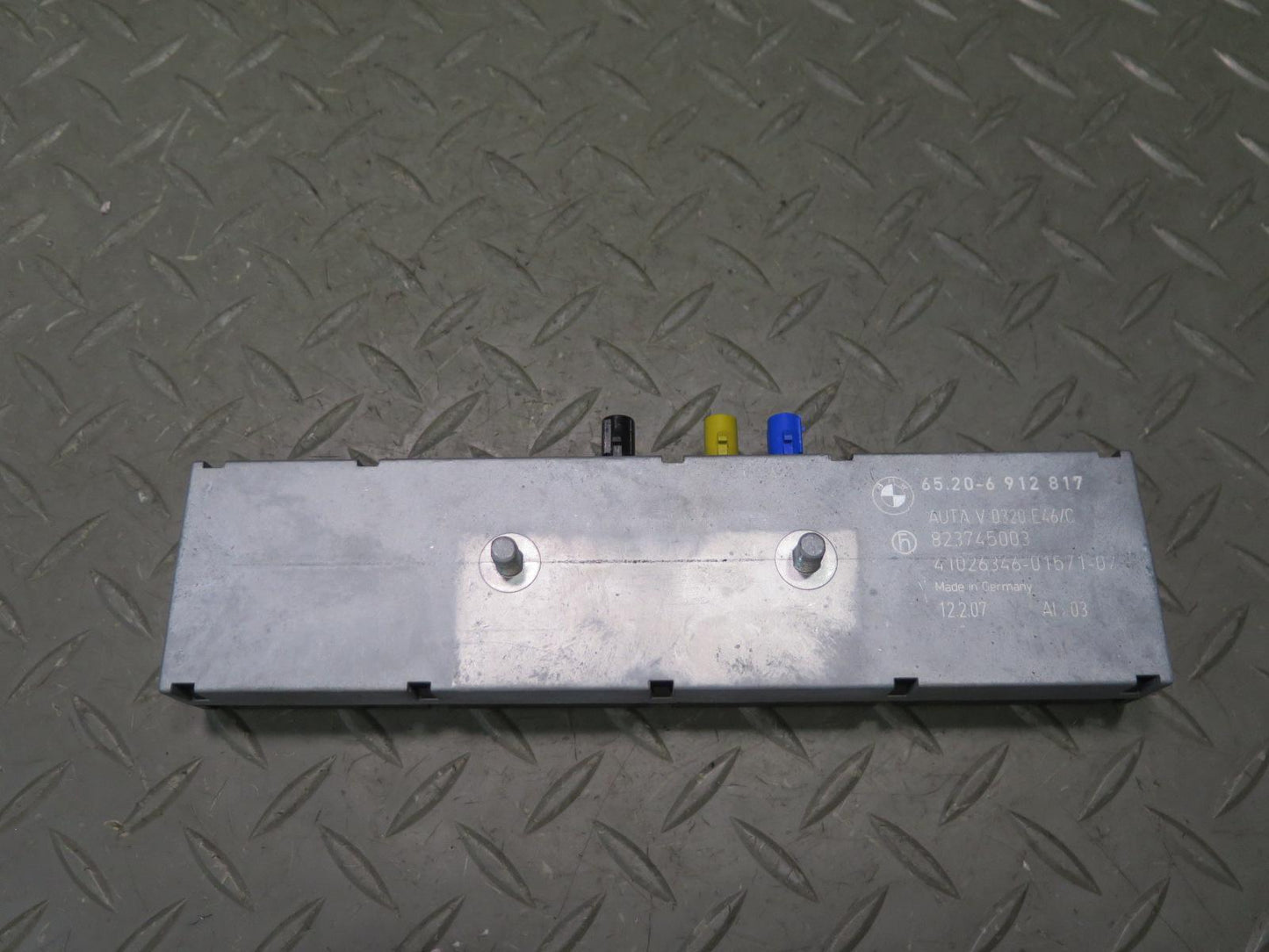 03-08 BMW E86 E85 Z4 AM FM Radio Amplifier Booster w Antenna Module Set OEM