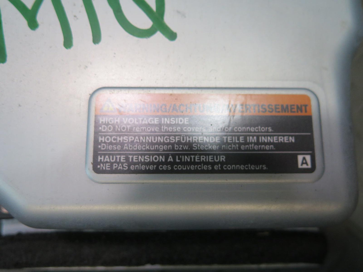 2014 Infiniti QX60 Hybrid Power Inverter Converter Module 292A0-3KY0A