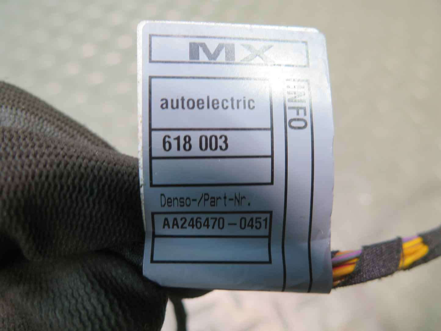 03-08 BMW E86 E85 Z4 A/C Heater Flap Door Actuator Motor w Wiring Set OEM