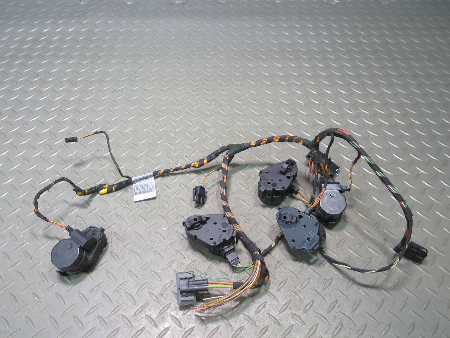 03-08 BMW E86 E85 Z4 A/C Heater Flap Door Actuator Motor w Wiring Set OEM