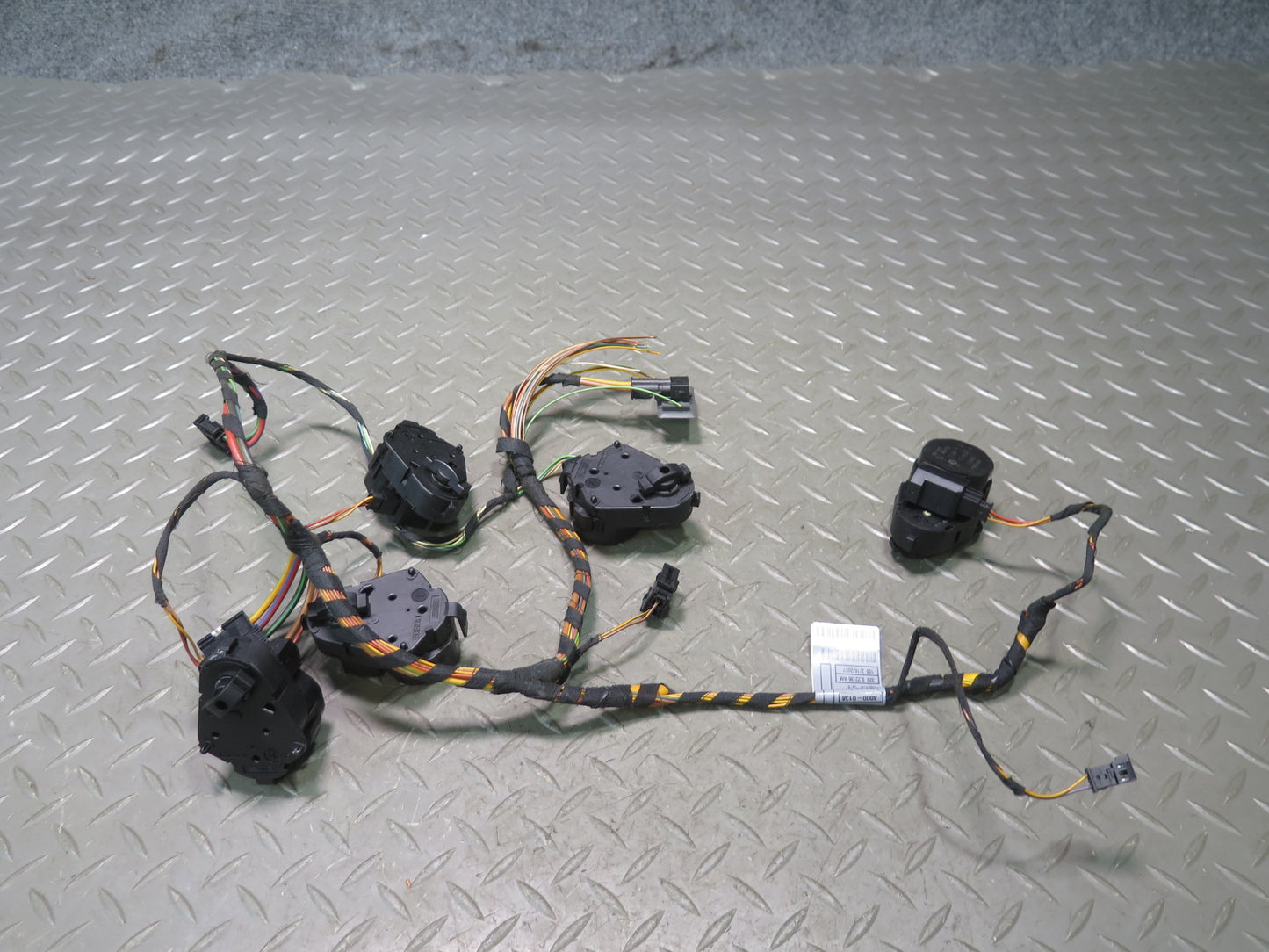 03-08 BMW E86 E85 Z4 A/C Heater Flap Door Actuator Motor w Wiring Set OEM