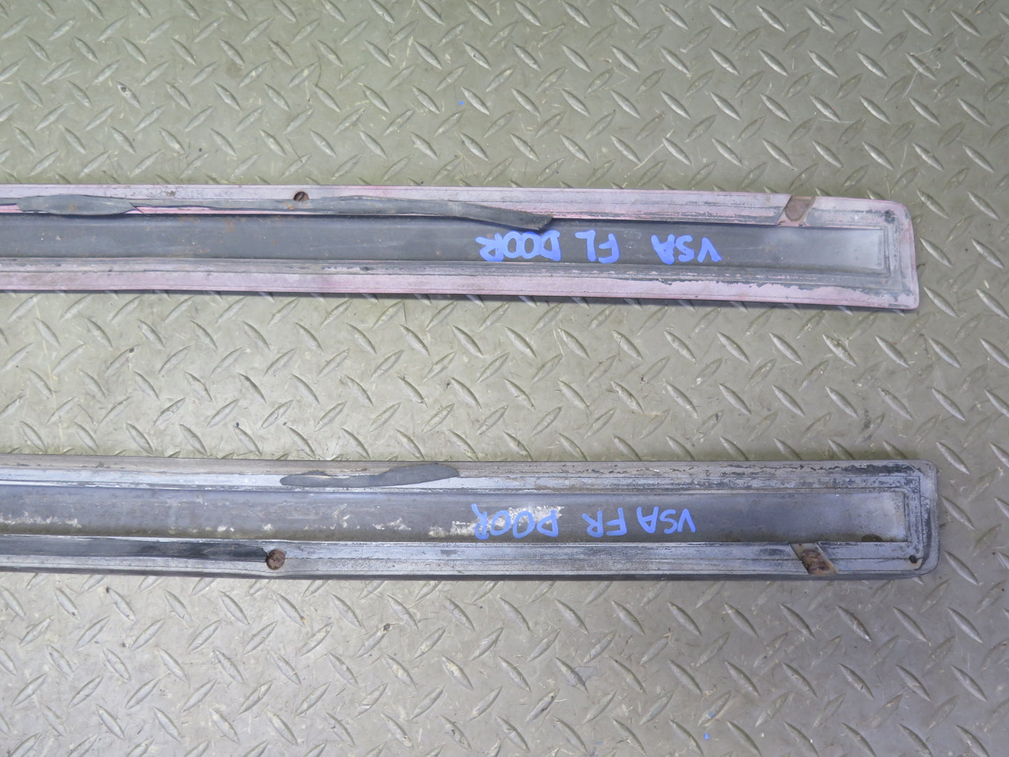 86-88 VW Scirocco MK2 16V 10pcs Left Right Door Body Fender Trim Molding Set OEM