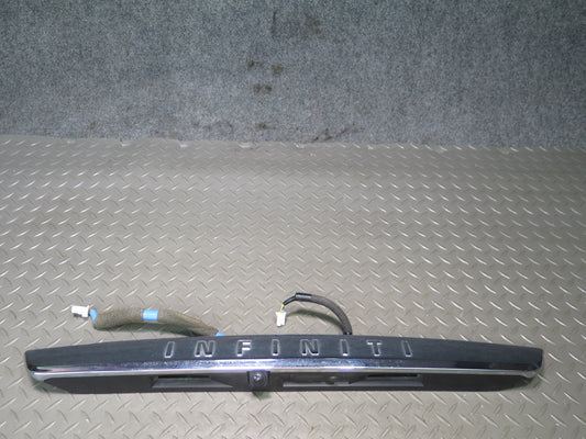 2014-2015 Infiniti QX60 Rear Tailgate Handle Chrome Trim Molding w Camera