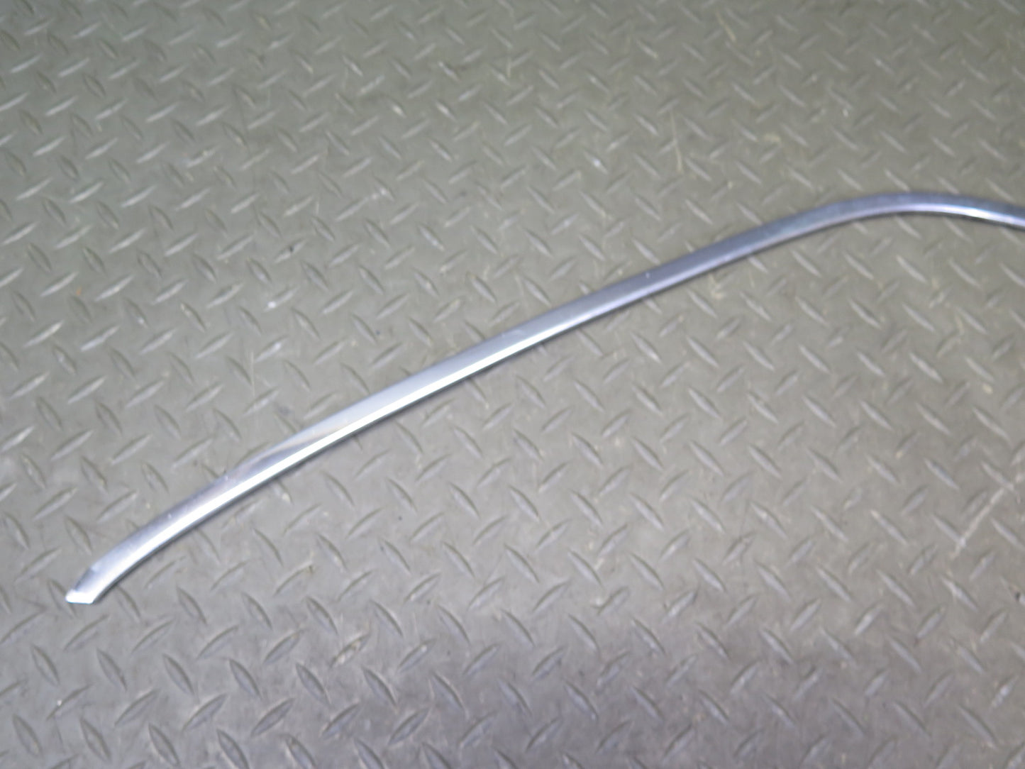 74-83 Mercedes W123 Rear Right Door Window Chrome Trim Cover Molding Set OEM