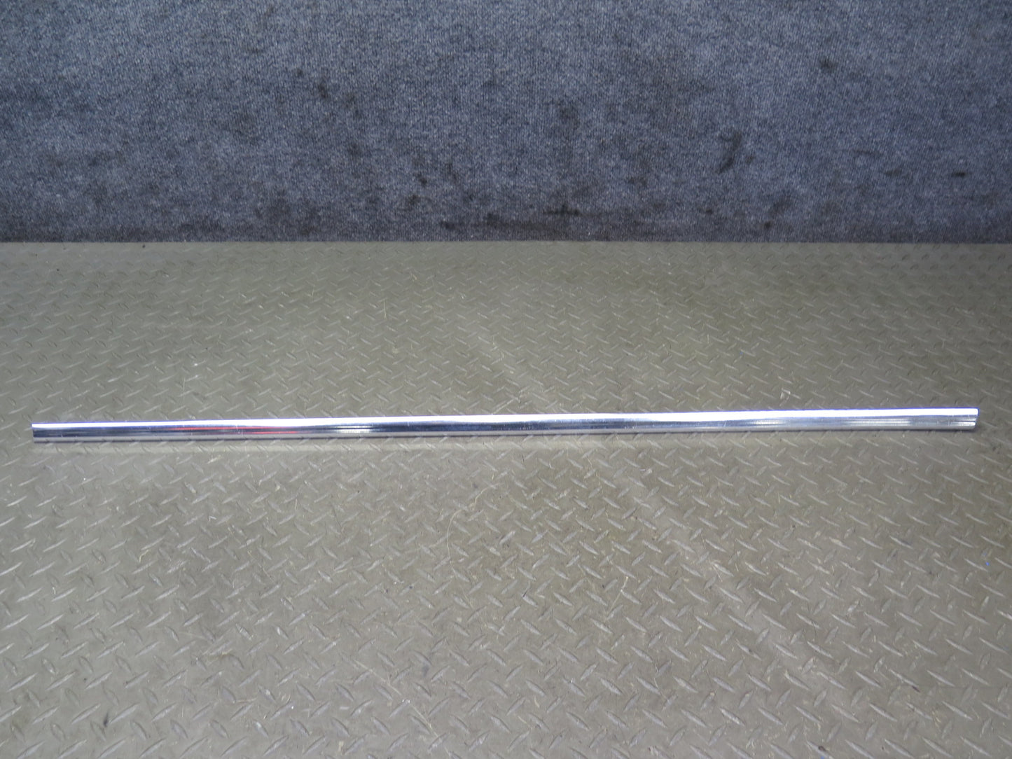 74-83 Mercedes W123 Rear Right Door Window Chrome Trim Cover Molding Set OEM