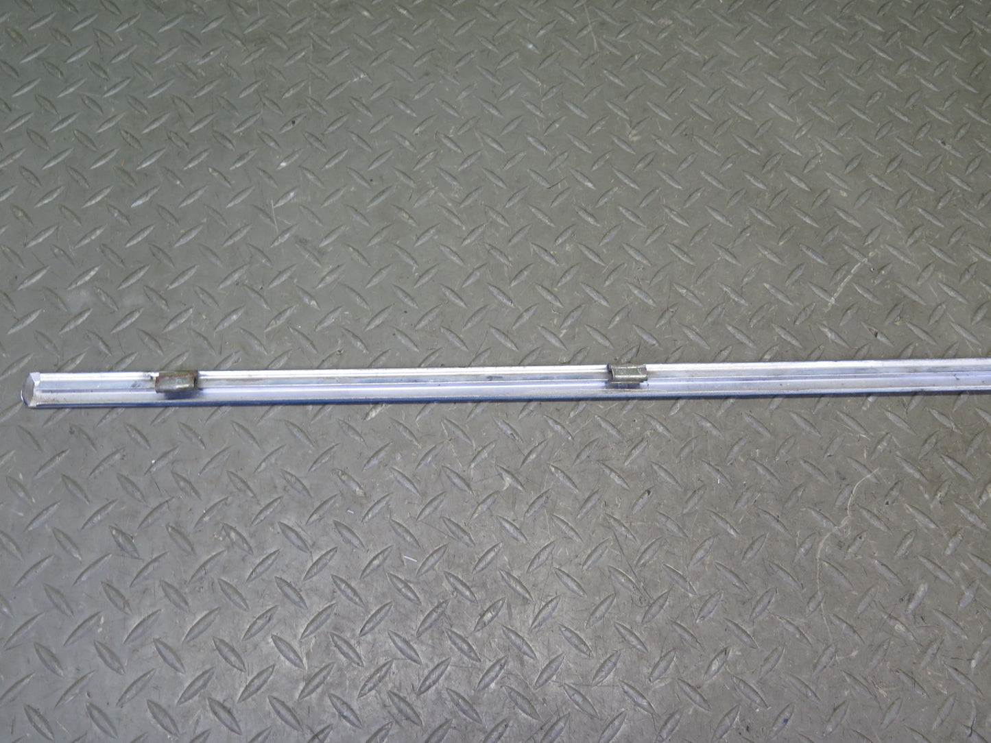 74-83 Mercedes W123 Rear Right Door Window Chrome Trim Cover Molding Set OEM