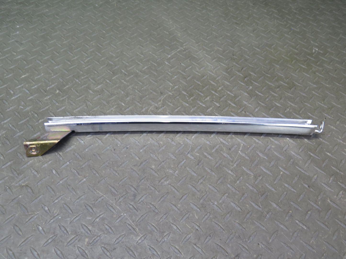 74-83 Mercedes W123 Rear Right Door Window Chrome Trim Cover Molding Set OEM