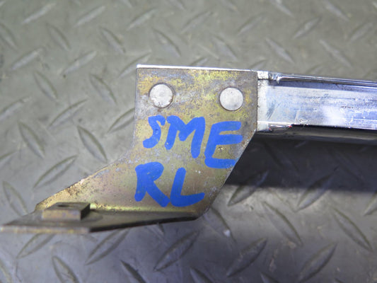 74-83 Mercedes W123 Rear Left Door Window Chrome Trim Cover Molding Set OEM