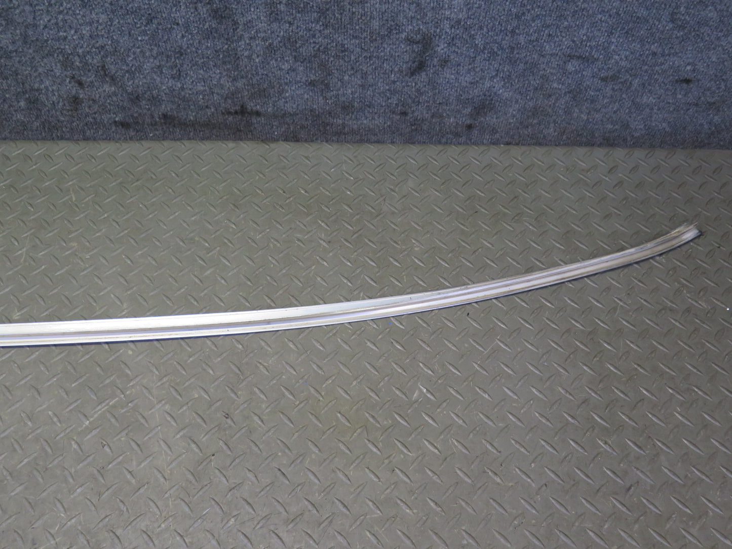 77-85 Mercedes W123 240D 300D Sedan Rear Window Chrome Trim Molding Set