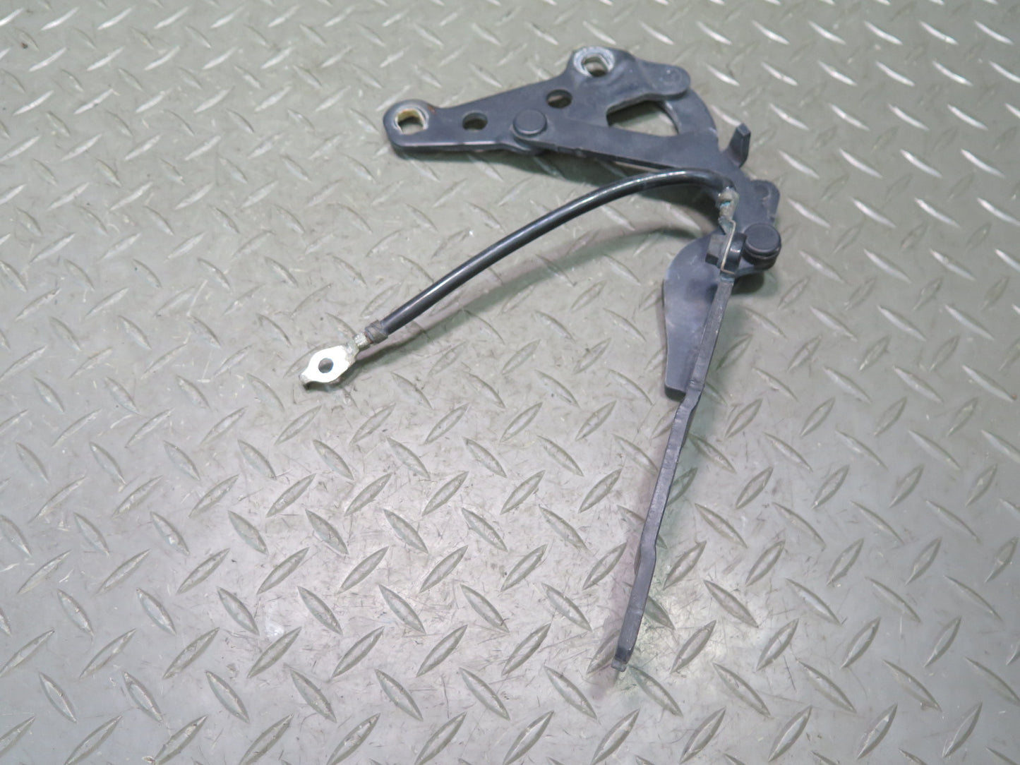 03-08 BMW E86 E85 Z4 Set of 2 Front Left & Right Hood Bonnet Hinge Schwarz OEM