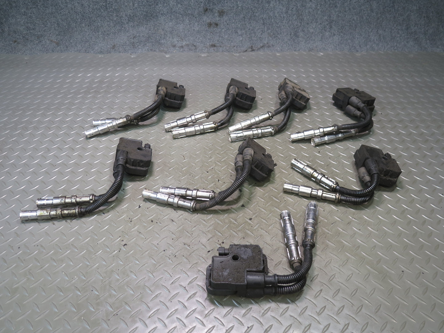 99-02 Mercedes R129 SL500 M113.961 Set of 8 Engine Ignition Coil OEM