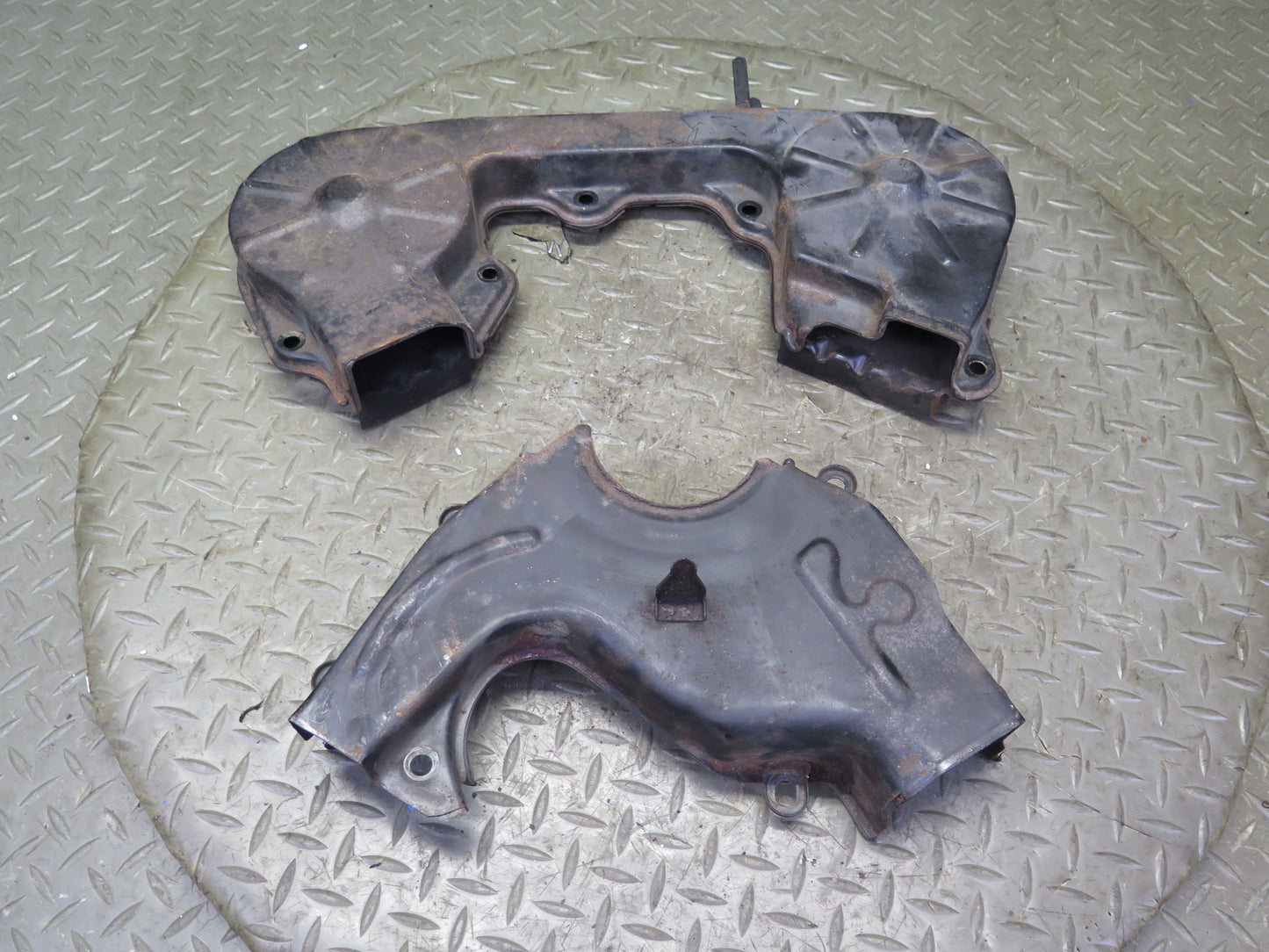 84-87 Nissan Z31 300ZX VG30ET Turbo Engine Timing Belt Cover Set 60K Miles OEM