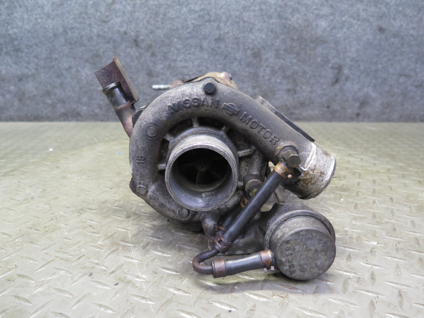 84-87 Nissan Z31 300ZX Turbo VG30ET Engine Turbo Charger w Tube Set 60K OEM