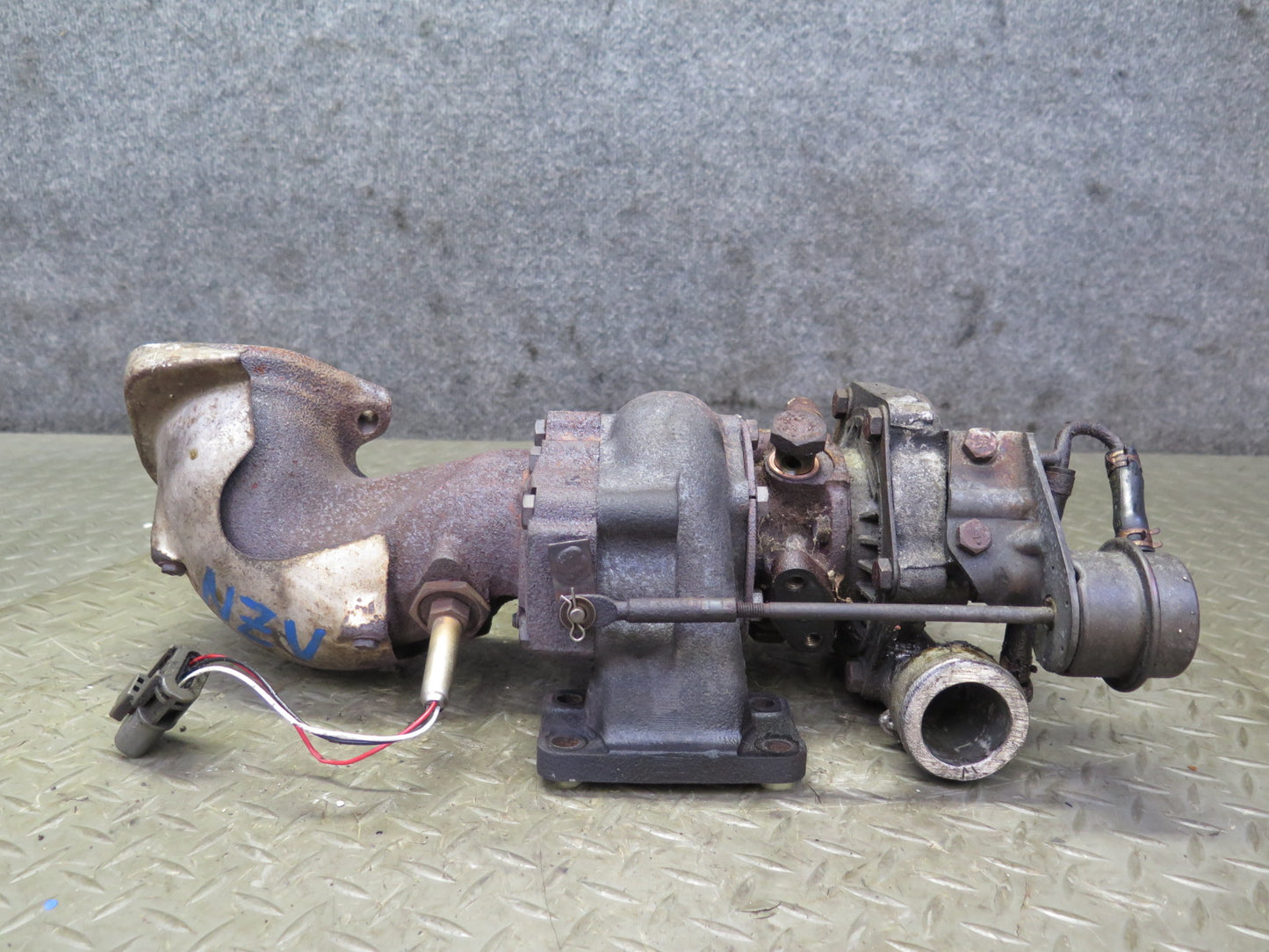 84-87 Nissan Z31 300ZX Turbo VG30ET Engine Turbo Charger w Tube Set 60K OEM