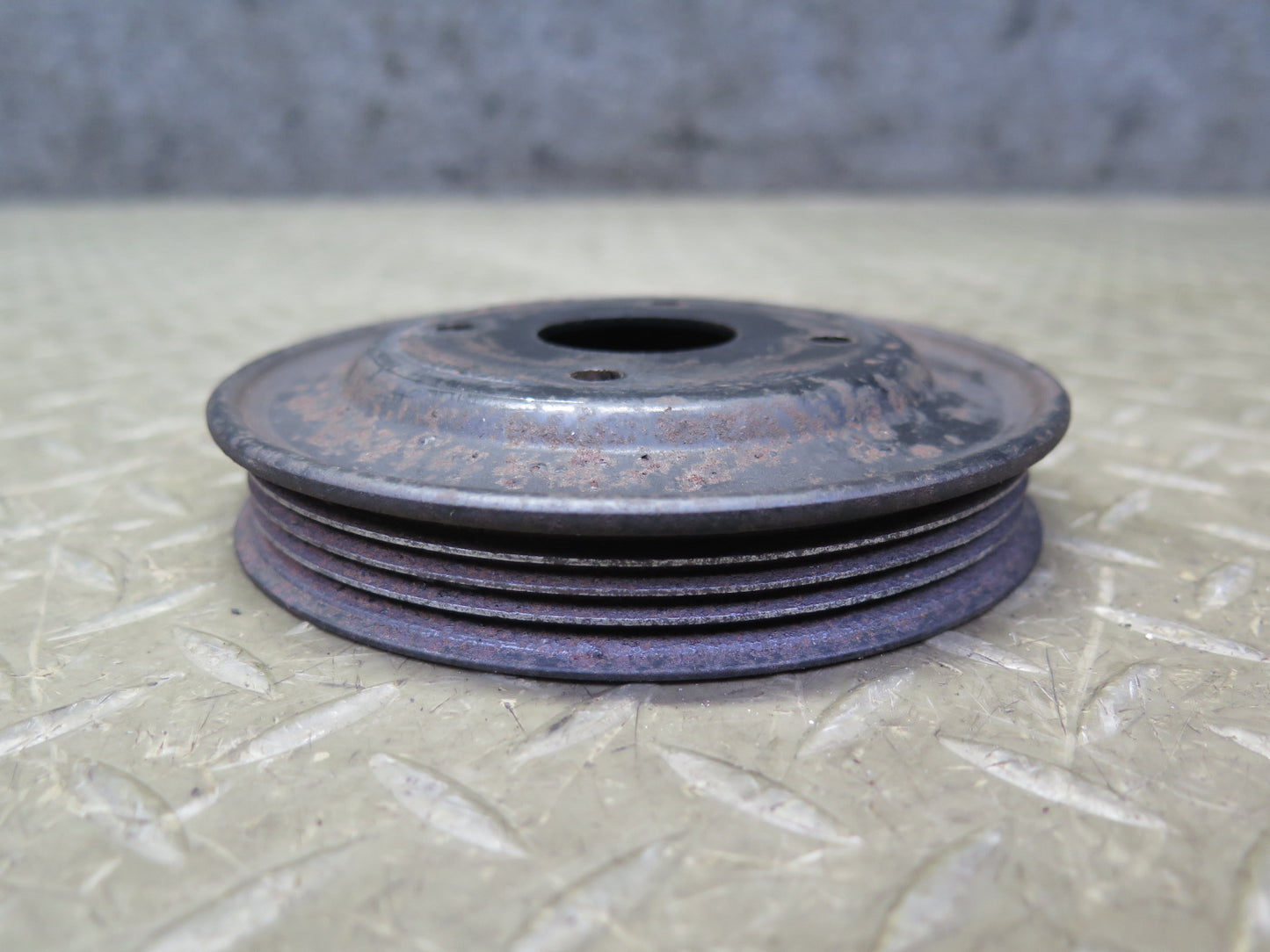 84-86 Nissan 300ZX Z31 Water Pump Pulley 60K Miles OEM