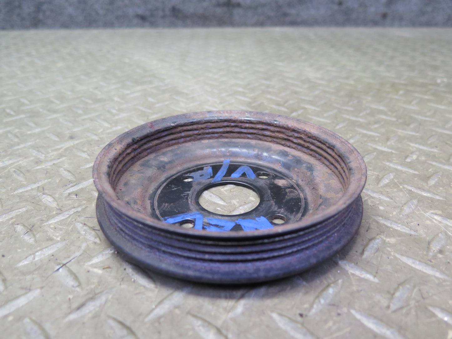 84-86 Nissan 300ZX Z31 Water Pump Pulley 60K Miles OEM