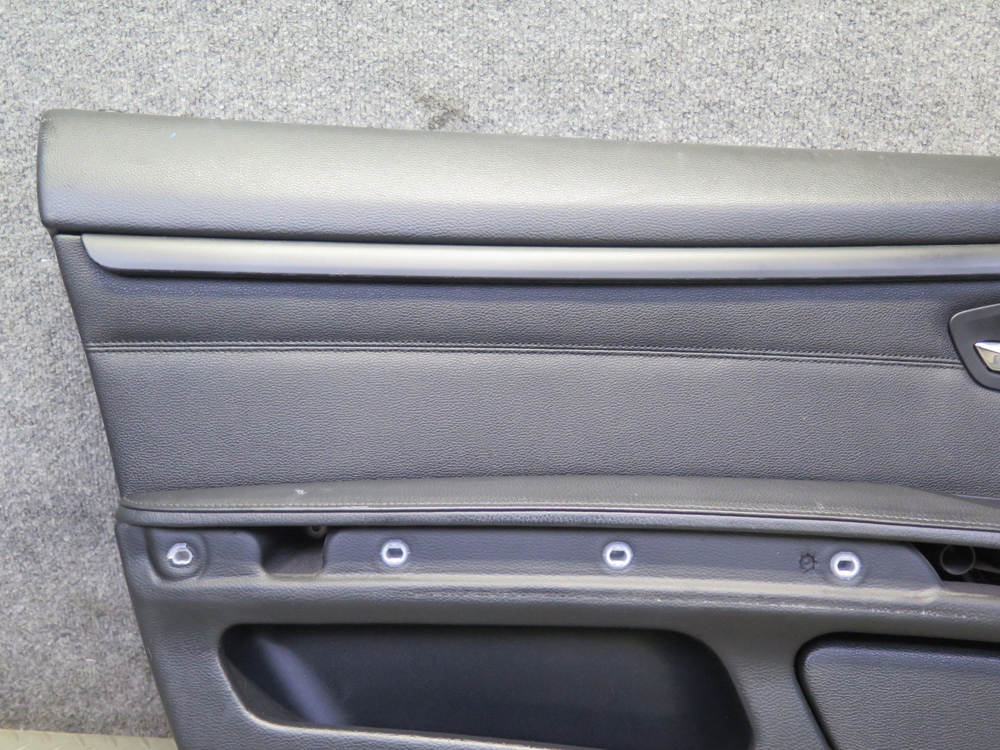 07-13 BMW E92 E93 335I Coupe Convertible Set of 2 Door Interior Trim Panel OEM