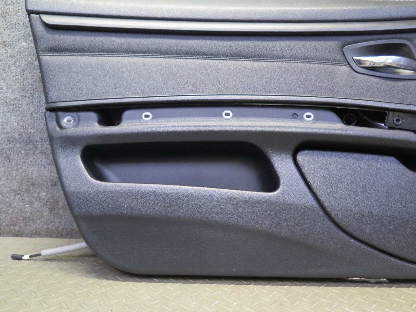 07-13 BMW E92 E93 335I Coupe Convertible Set of 2 Door Interior Trim Panel OEM