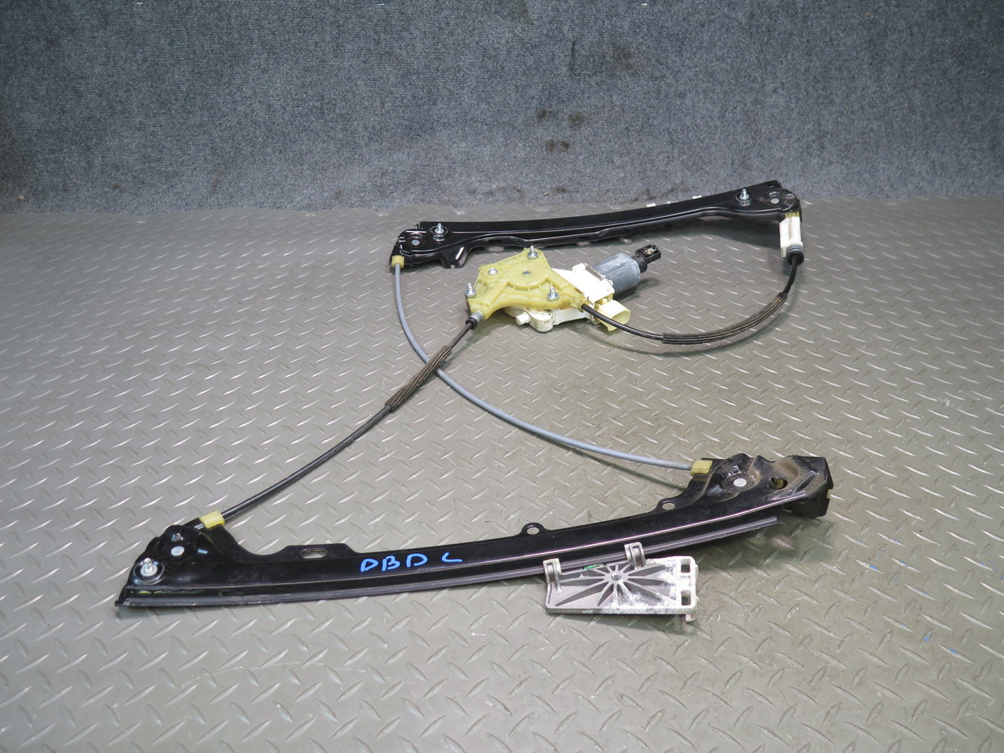 07-13 BMW E92 E93 335i Left Door Window Regulator w Motor 7193455 OEM
