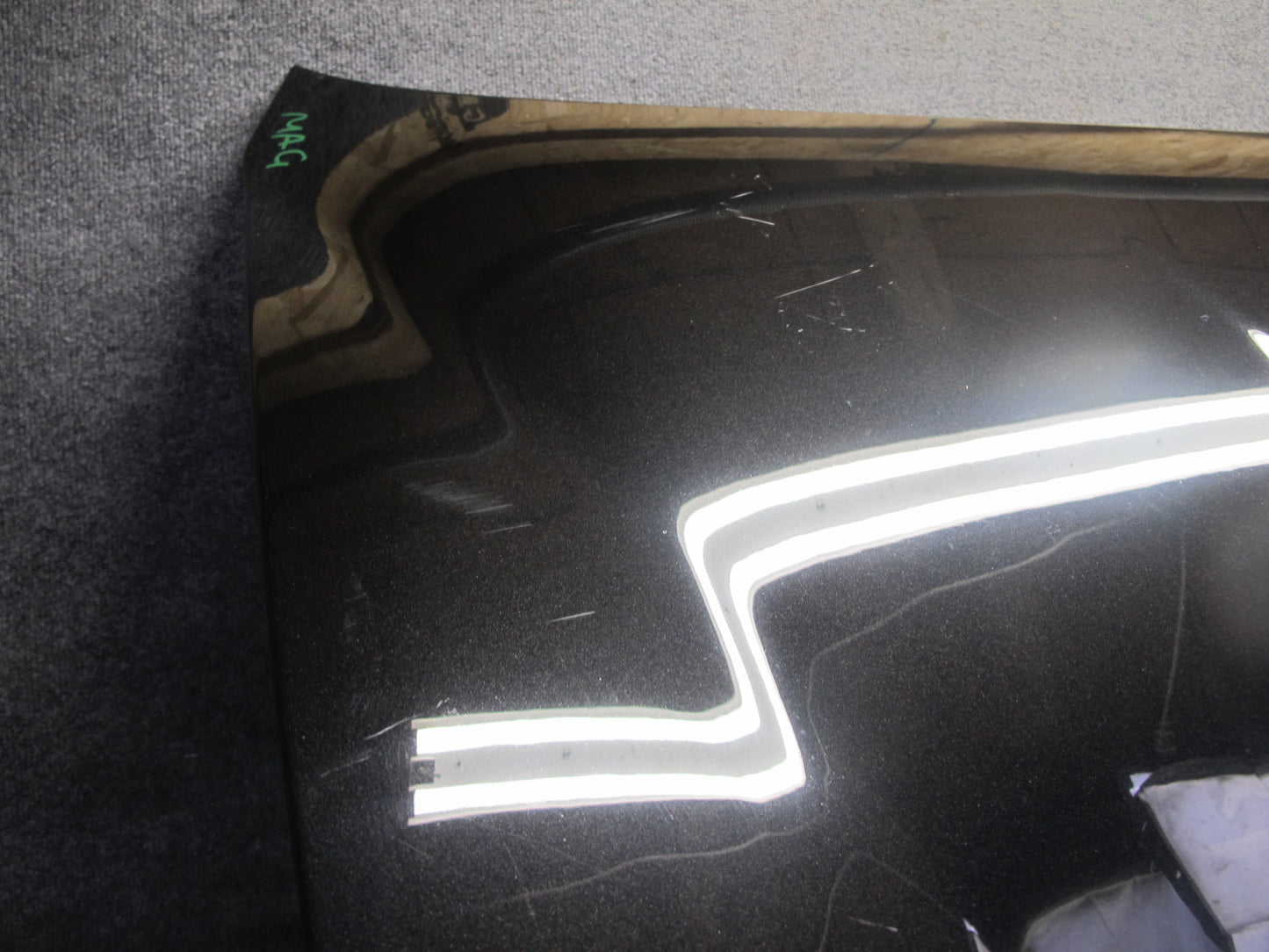 2008-2019 Maserati Granturismo M145 Front Hood Bonnet Shell Panel Black